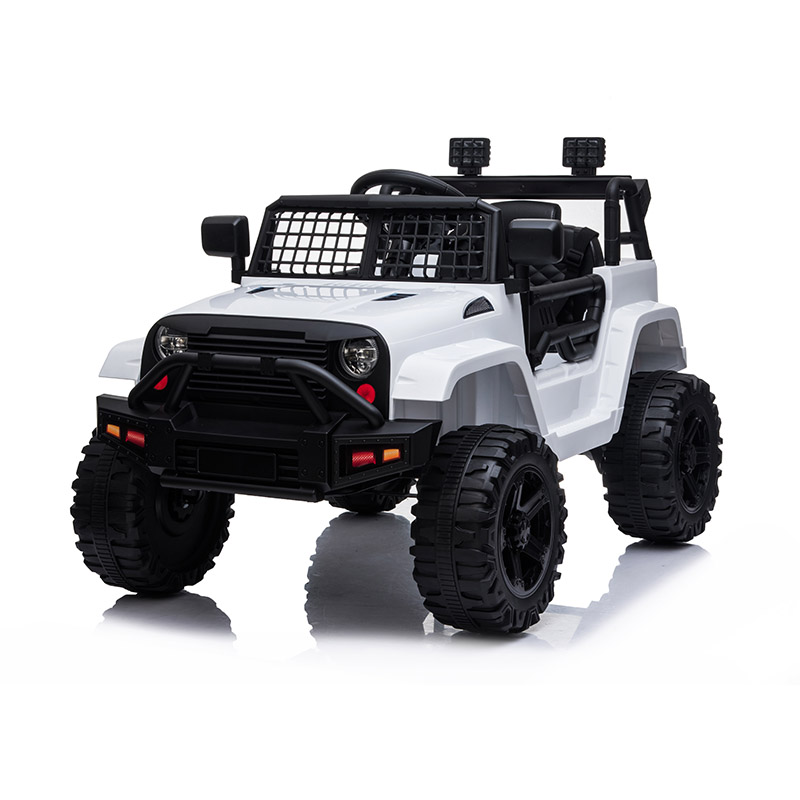 आरसी और लाइट के साथ 12V 2WD किड्स राइड-ऑन जीप