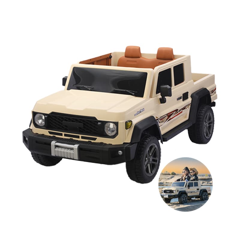 रियर कार्गो बेड के साथ 12V 4WD बच्चों की राइड-ऑन कार