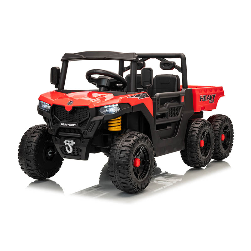 12V बैटरी 4WD छह पहियों वाली राइड-ऑन कार बच्चों के खिलौने