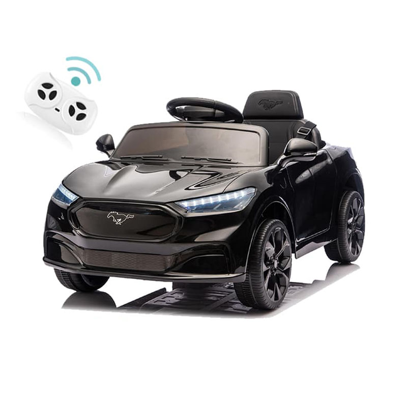 12V लाइसेंस प्राप्त फोर्ड मस्टैंग मच ई किड्स इलेक्ट्रिक राइड-ऑन कार