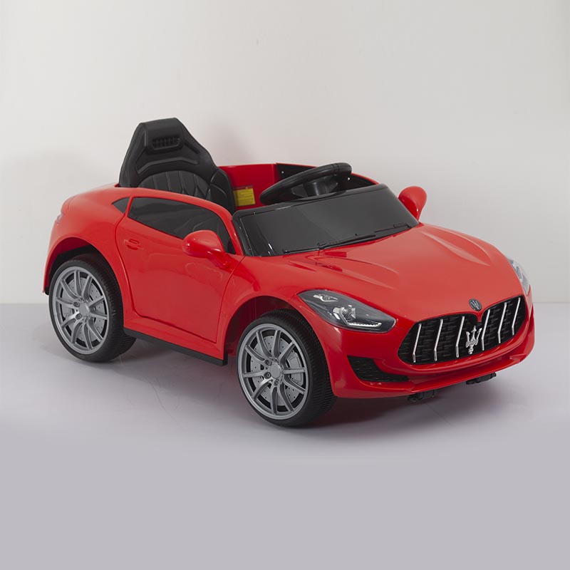 दो ऊँचे खुले दरवाज़ों वाली 6V 1WD इलेक्ट्रिक राइड-ऑन कार