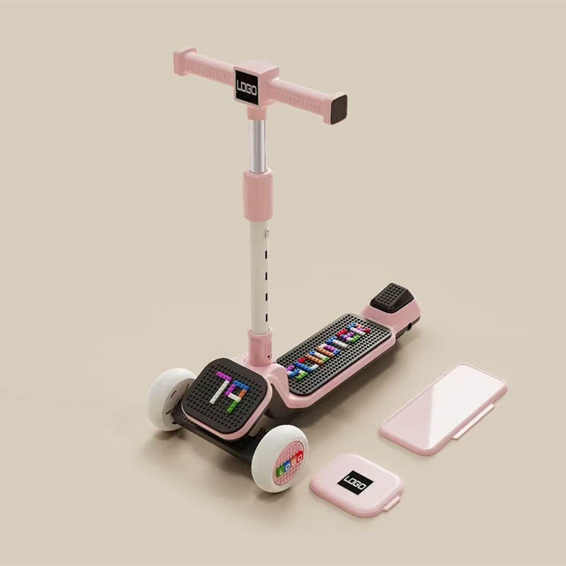 बच्चों के मनोरंजन स्कूटर फोल्डेबल लाइटवेट