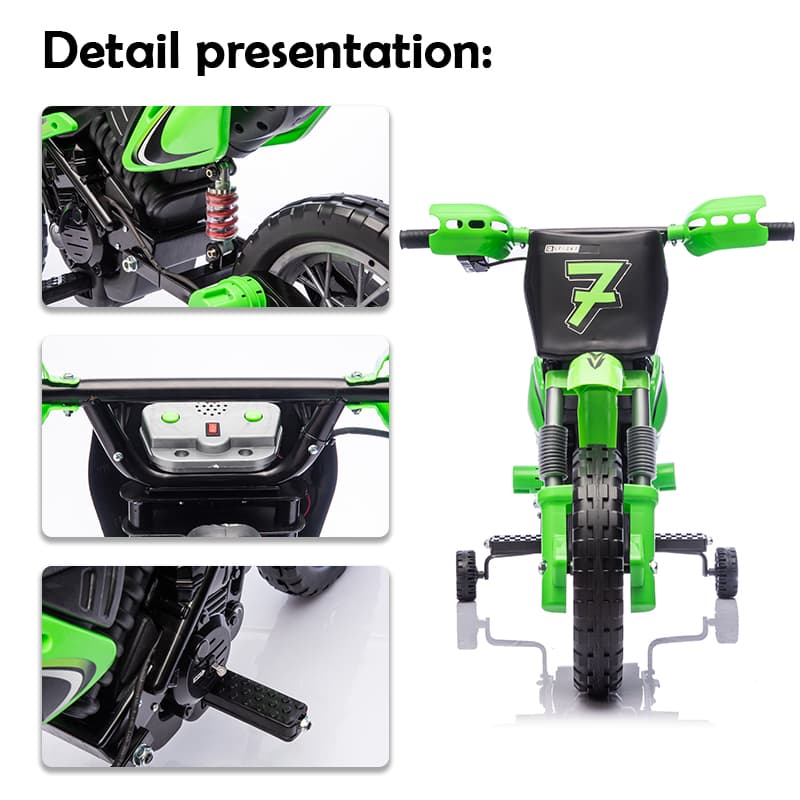 24V Electric kids Motorcycle with Light & Music