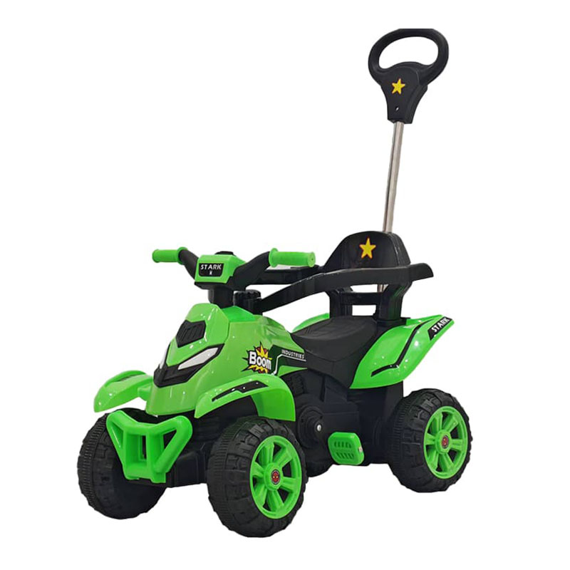 6V Kids Electric ATV with Push Handle, Lights & Music