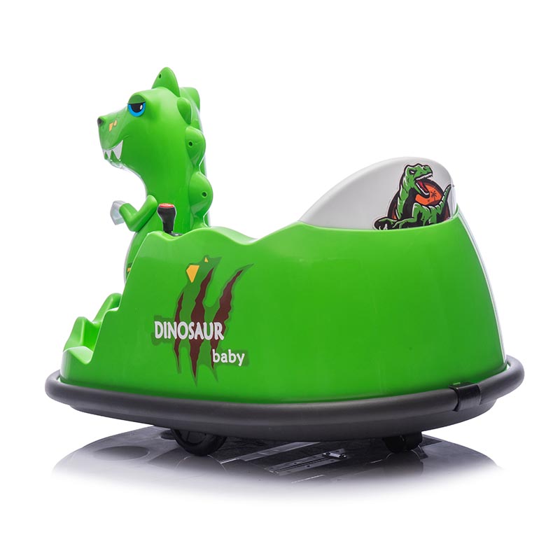 Children Dinosaur Themed Kart with 360 Degree Spin Function