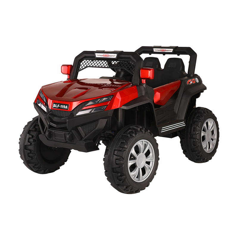 12V Dual Motor Kids Electric UTV with 4-Wheel Suspension & Remote Control