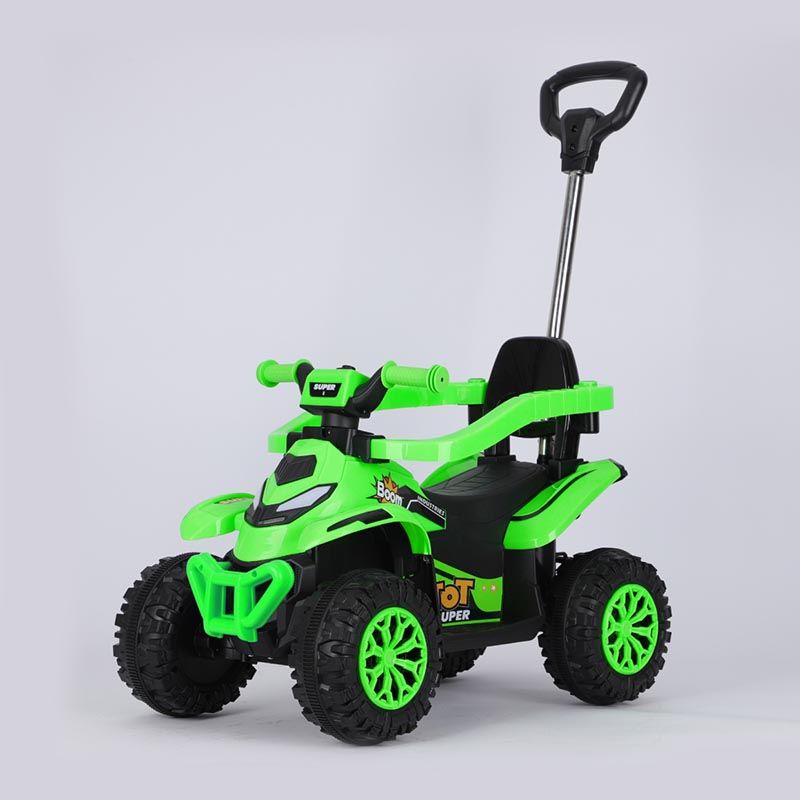 Kids ATV with Push Bar & Guardrail