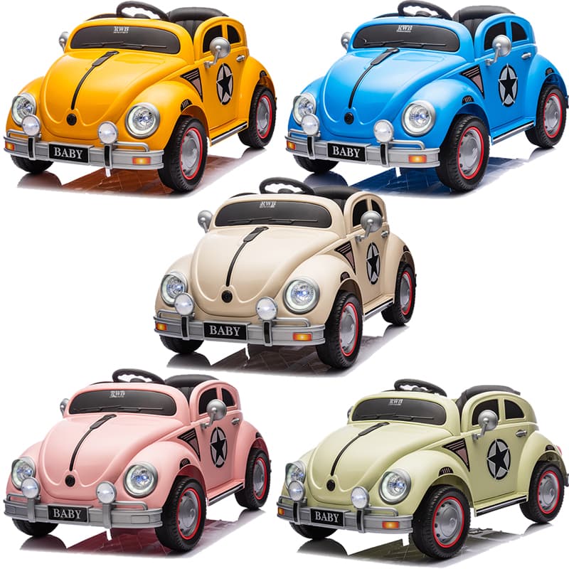 दोहरे दरवाजे और रिमोट कंट्रोल वाली बच्चों की राइड-ऑन कार