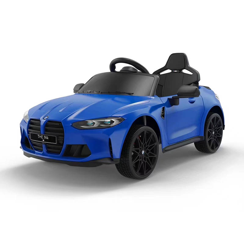 2.4जी आरसी के साथ लाइसेंस प्राप्त बीएमडब्ल्यू एम4 इलेक्ट्रिक राइड ऑन कार